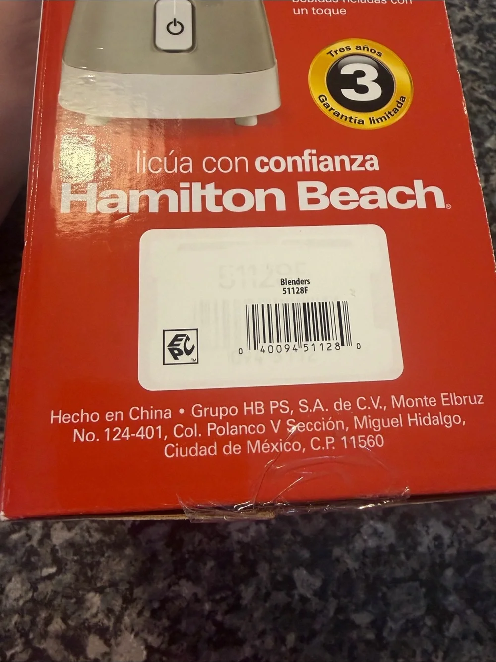 Hamilton Beach Personal Blender - Clear and Gray